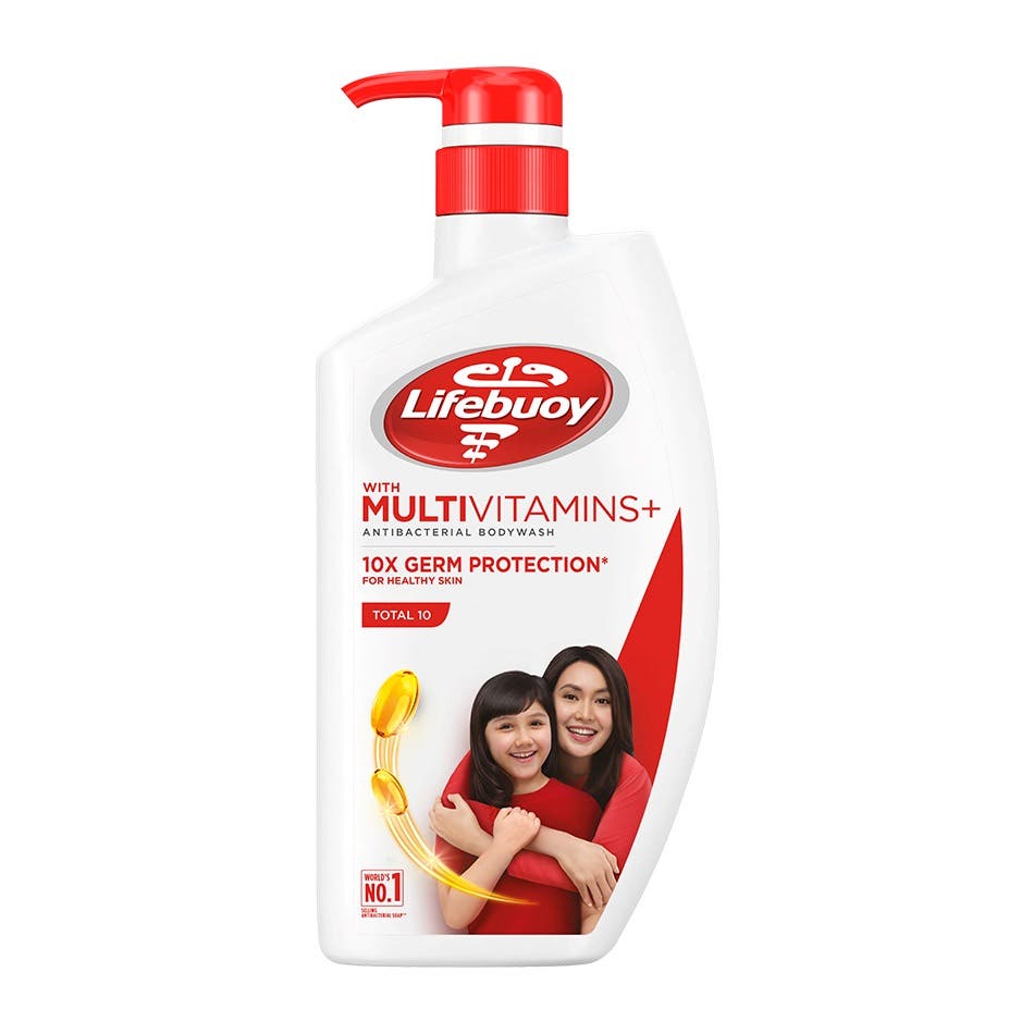Lifebuoy Anti-Bacterial Body Wash 950ml - Total 10